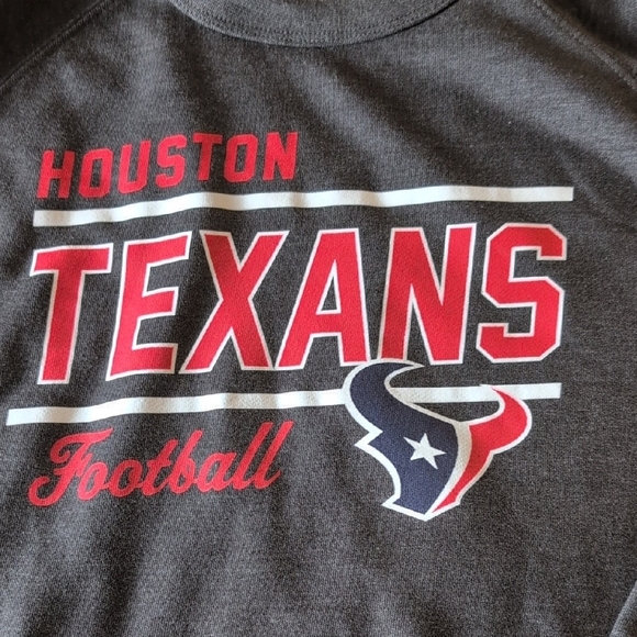 NFL Gray Crewneck Sweater Houston Texans - Picture 3 of 7